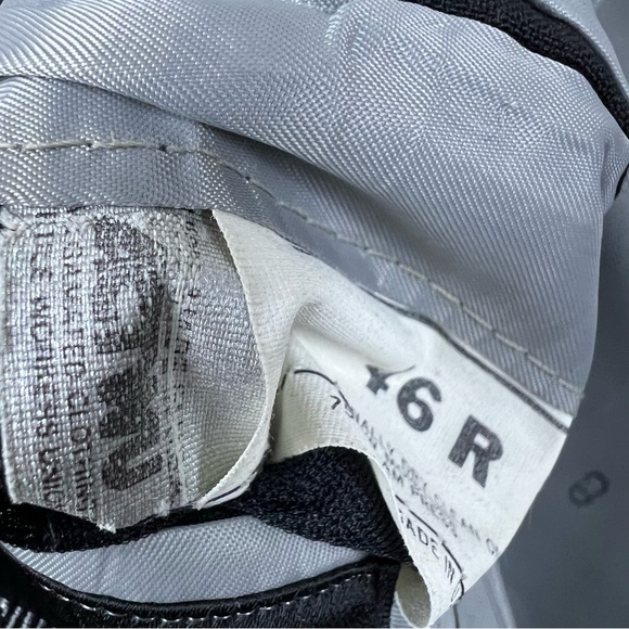 Christian Dior Monsieur Black Wool Tuxedo Suit 46R Satin Shawl Lapel USA Blazer - Picture 9 of 10